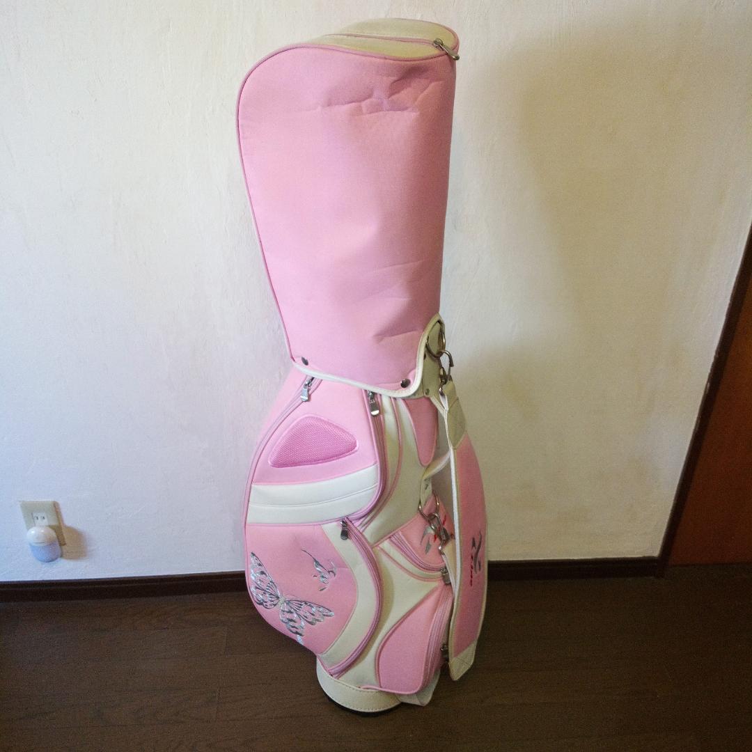 森英恵デザイン ゴルフクラブセット ピンク／超レア 未使用品