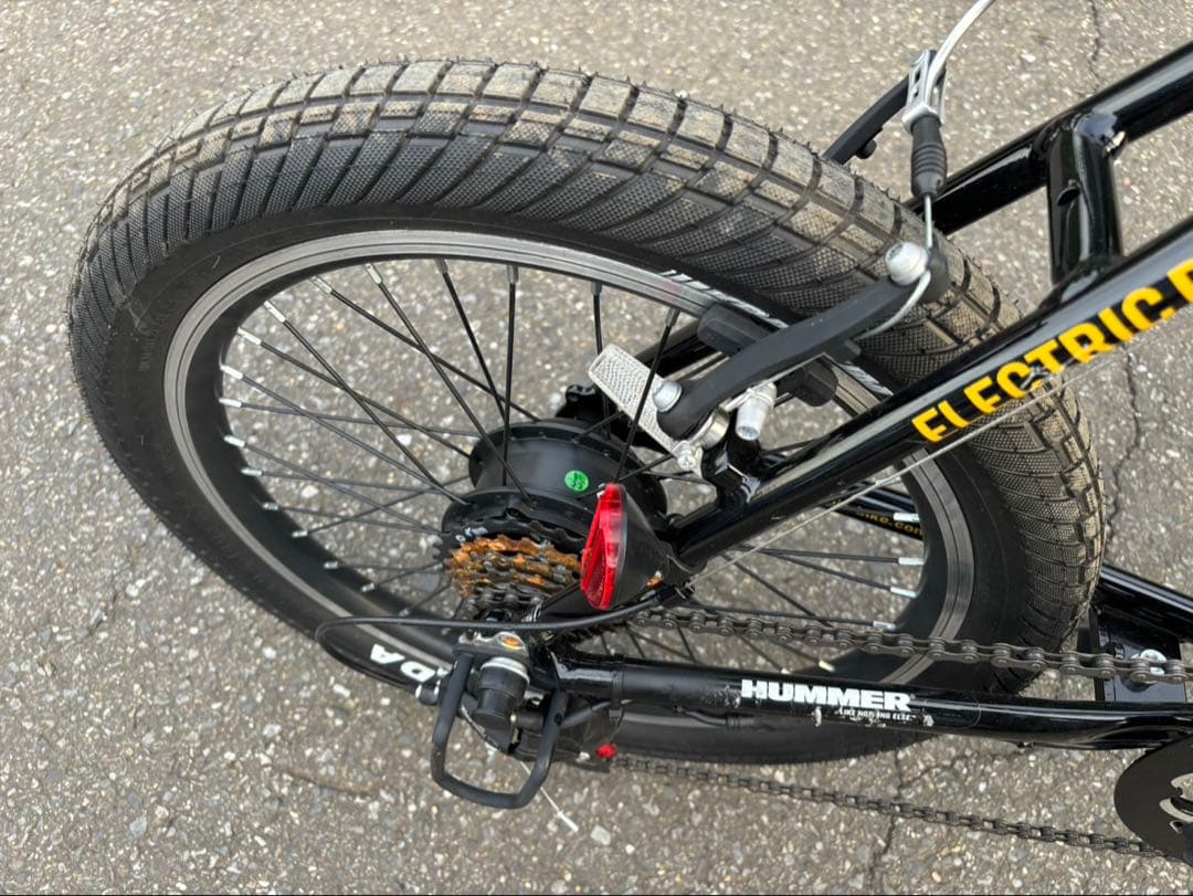 電動自転車　HUMMER 電動アシスト　ハマー