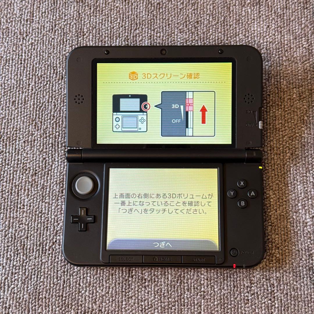 【美品】ニンテンドー3DS LL レッド×ブラック 箱付き