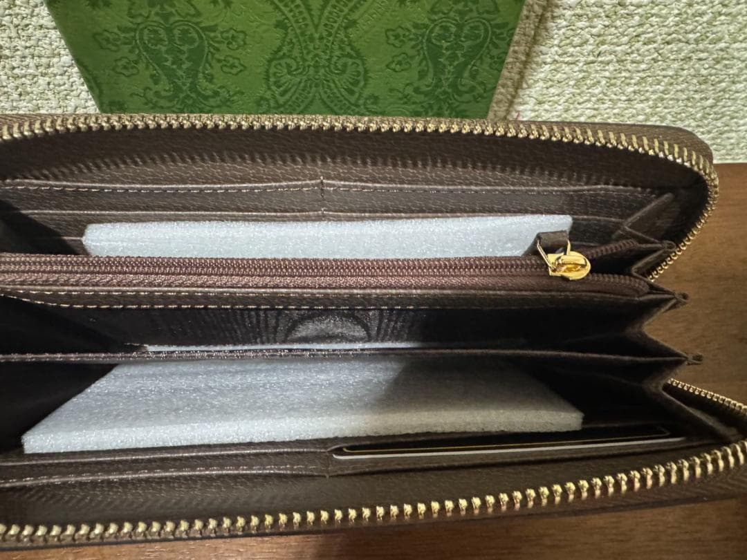 GUCCI GGキャンバス 長財布 m