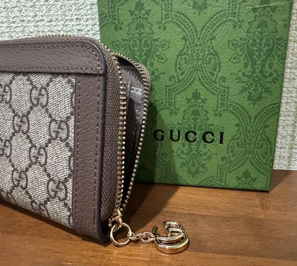 GUCCI GGキャンバス 長財布 m