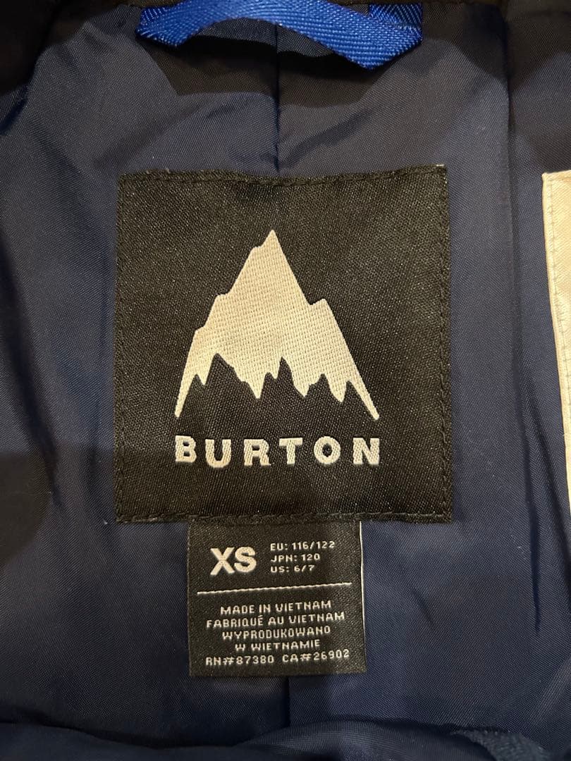 masatoBurton キッズ スノーボード　ウェア XS 上下セット