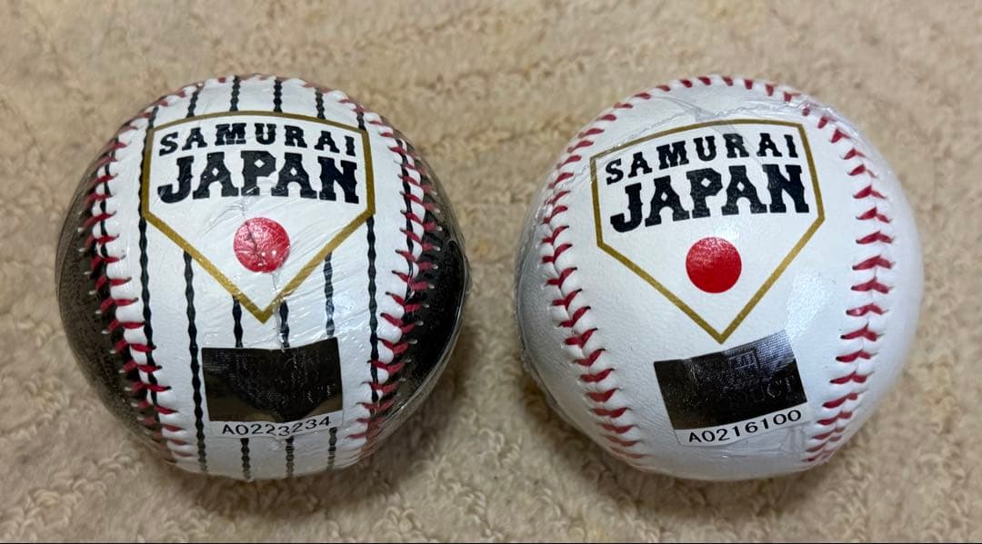 WBC サムライ 侍 ジャパン ボール 2球 大谷翔平