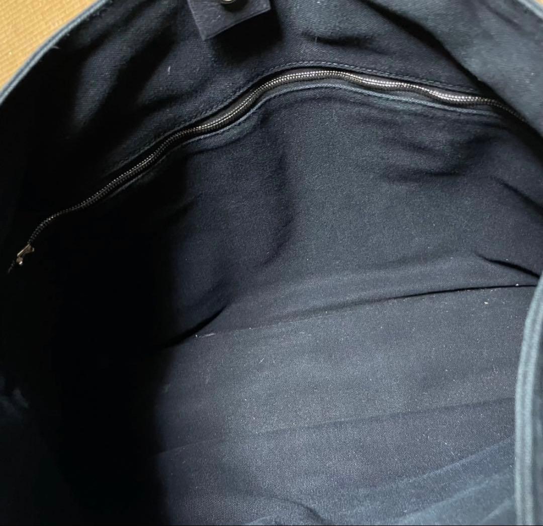 HERMES エルメス トロカホリゾンタルMM キャンバス トートバッグ
