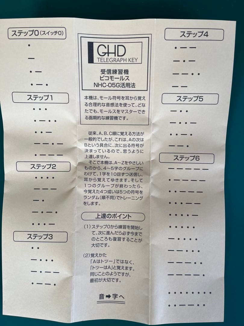 GHD NHC-05G テレグラフキー