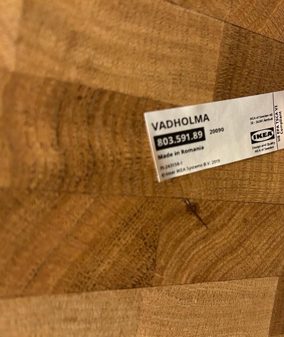 【極美品】IKEA VADHOLMA アイランドキッチン＋ラック
