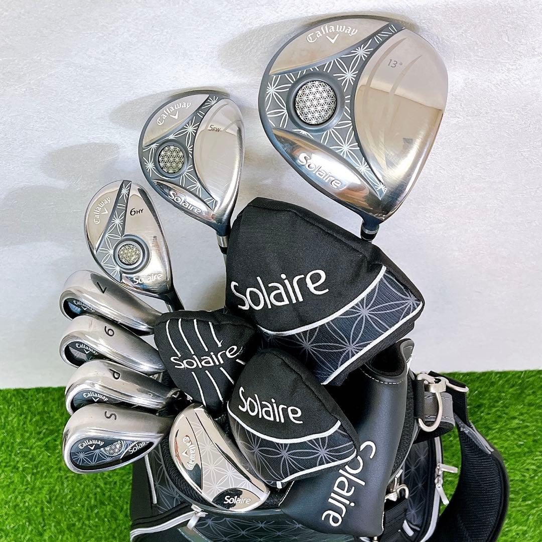 キャロウェイ　ソレイユ　ソレイル　レディースゴルフクラブセット　Callaway