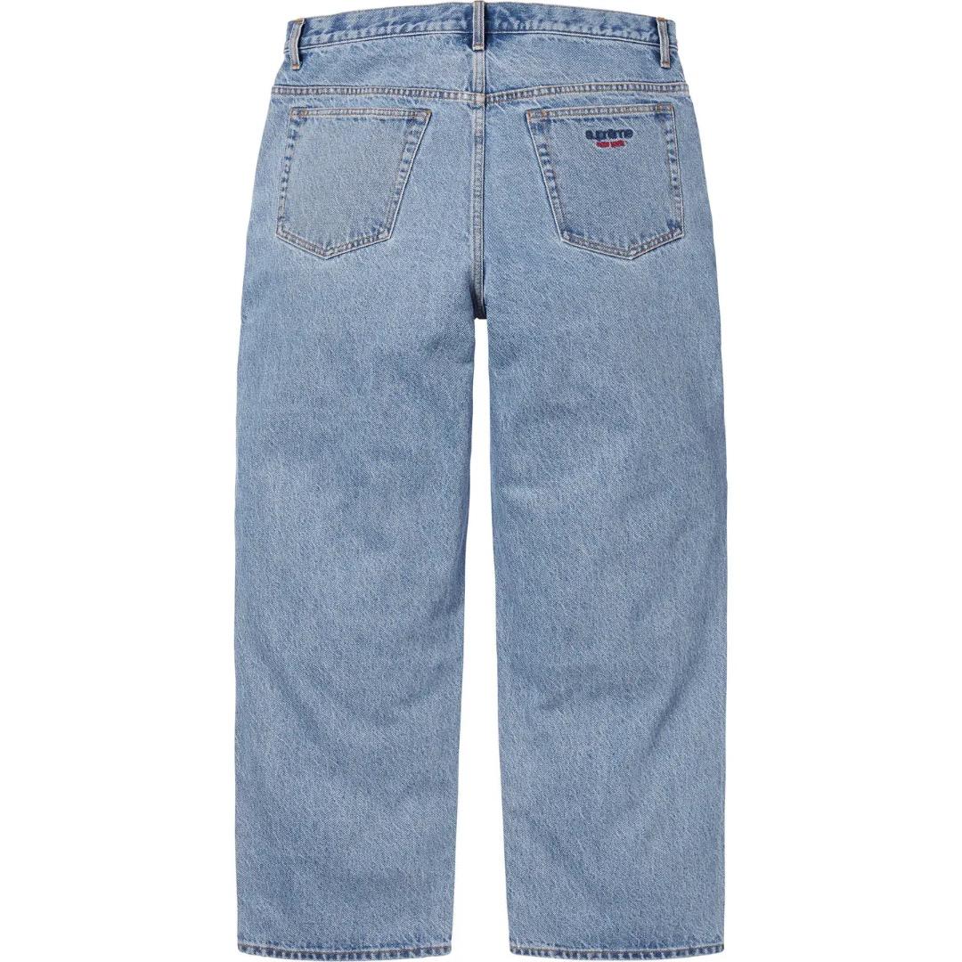 パンツ Supreme 25SS Baggy Jean Washed Indigo