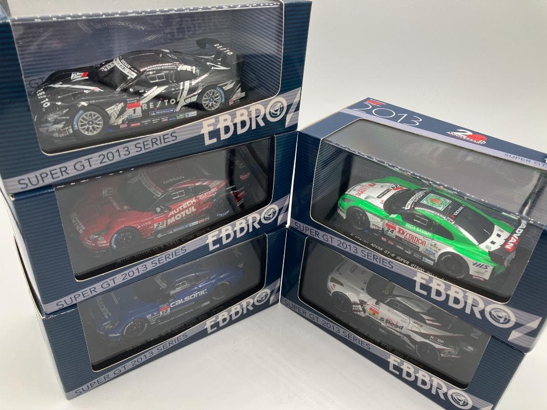 EBBRO 1/43 GT-R SUPER GT 17台セット 未開封 美品