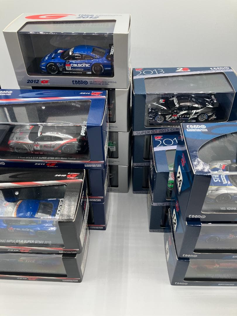 EBBRO 1/43 GT-R SUPER GT 17台セット 未開封 美品