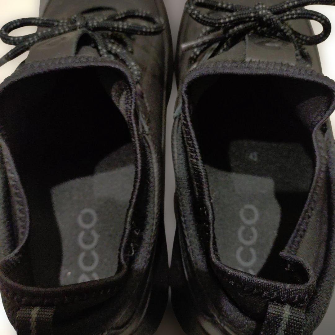 ECCO メンズブラック シューズ