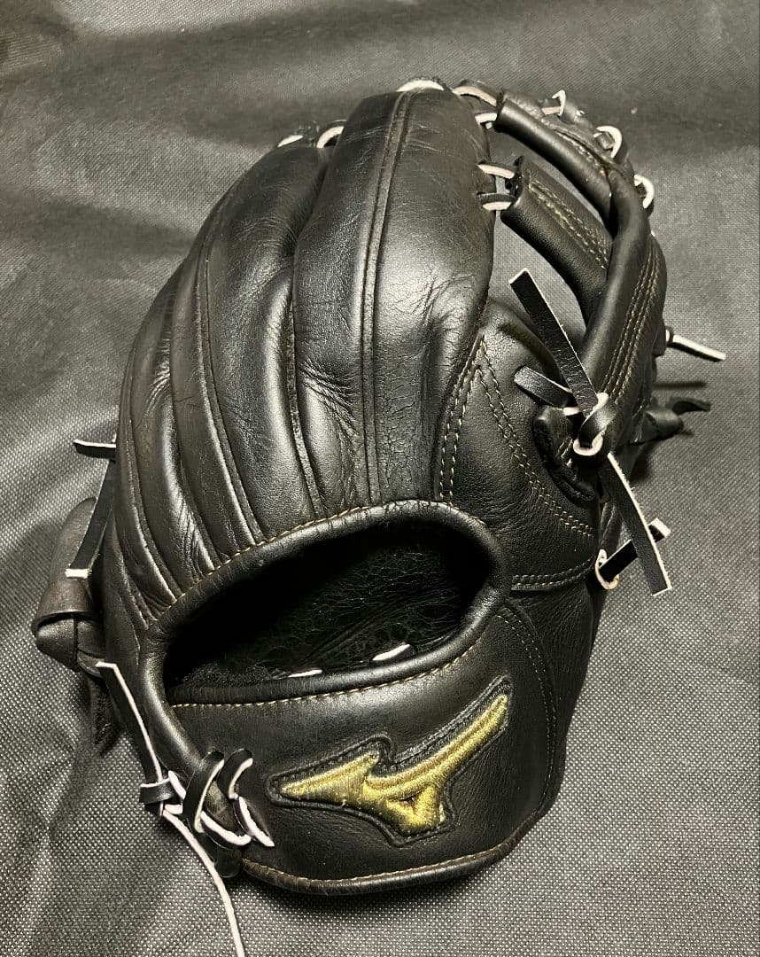 【2/13まで】ミズノプロ 硬式 内野 グローブ グラブ 黒 高校野球対応