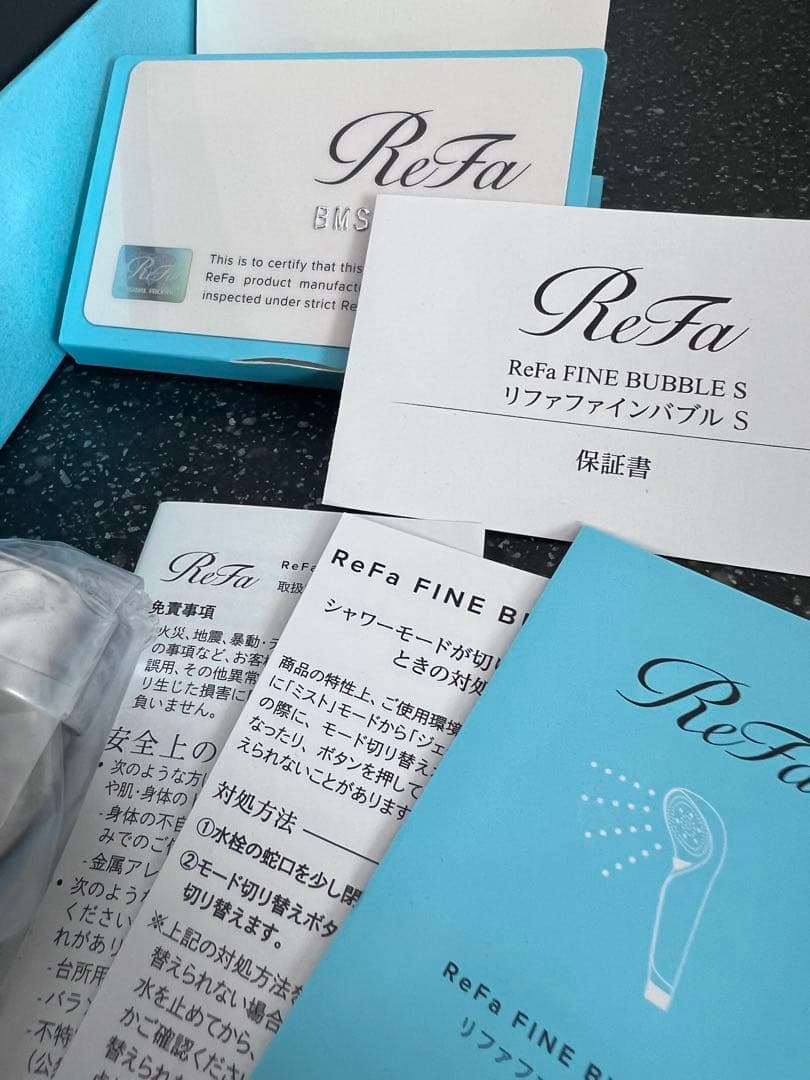 refa ファインバブルS シャワーヘッド