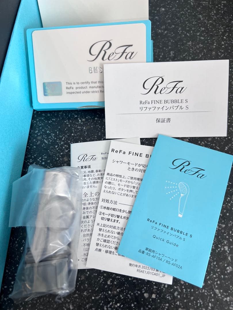 refa ファインバブルS シャワーヘッド
