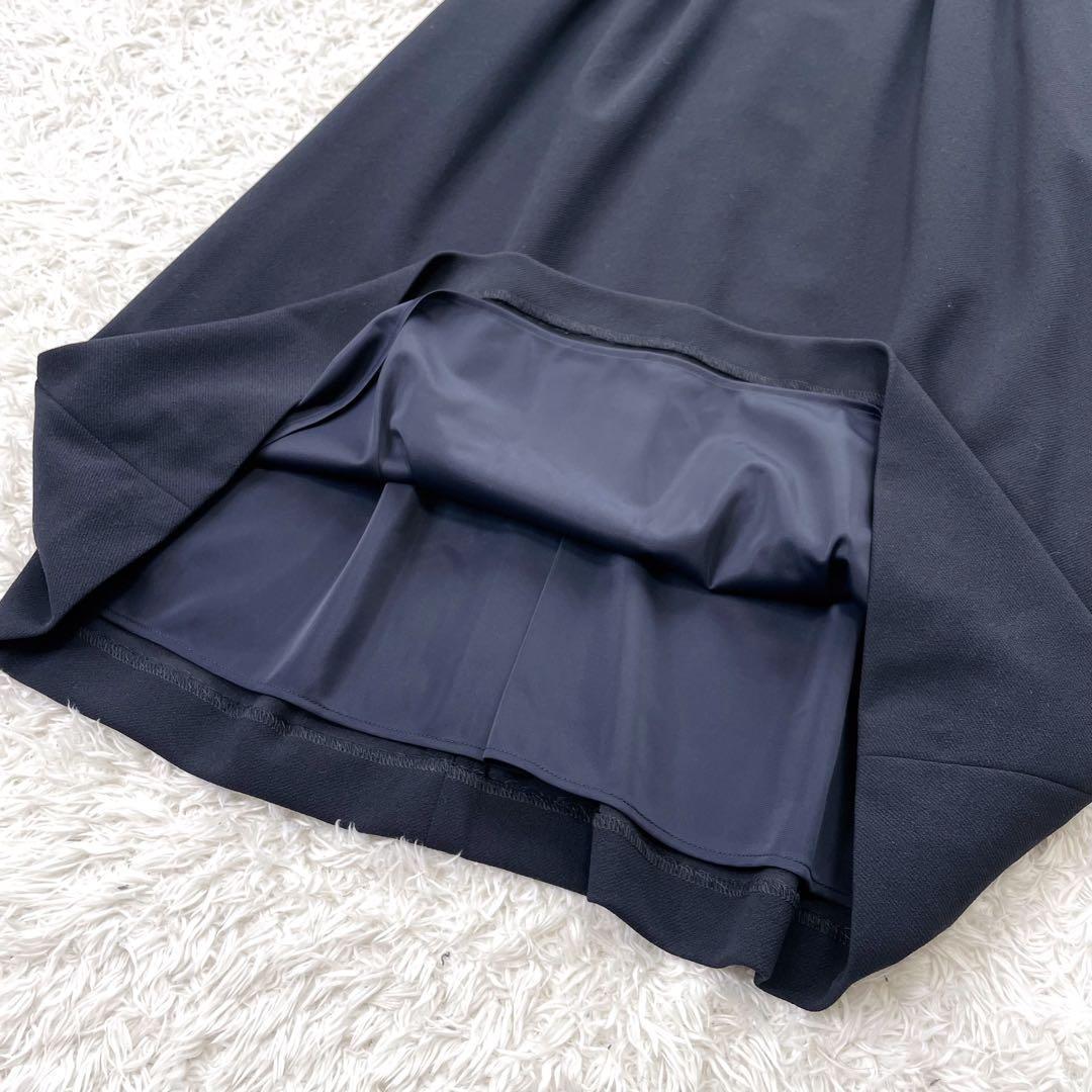 美品✨ ローズティアラ ロング　ワンピース　リボン　パフスリーブ　異素材　近年