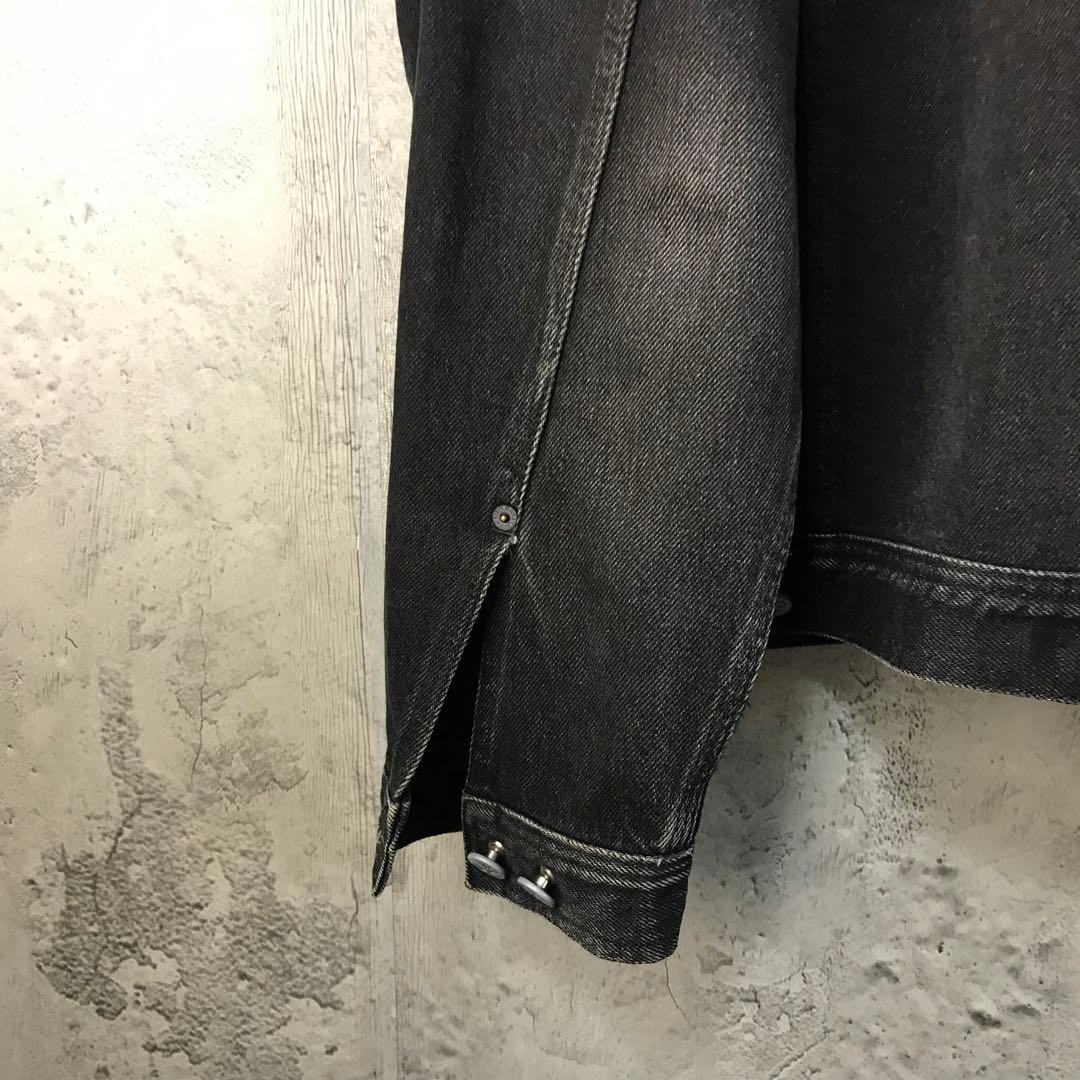 di48古着　カルバンクライン　アーカイブ　デニムジャケット　黒　グク　常田