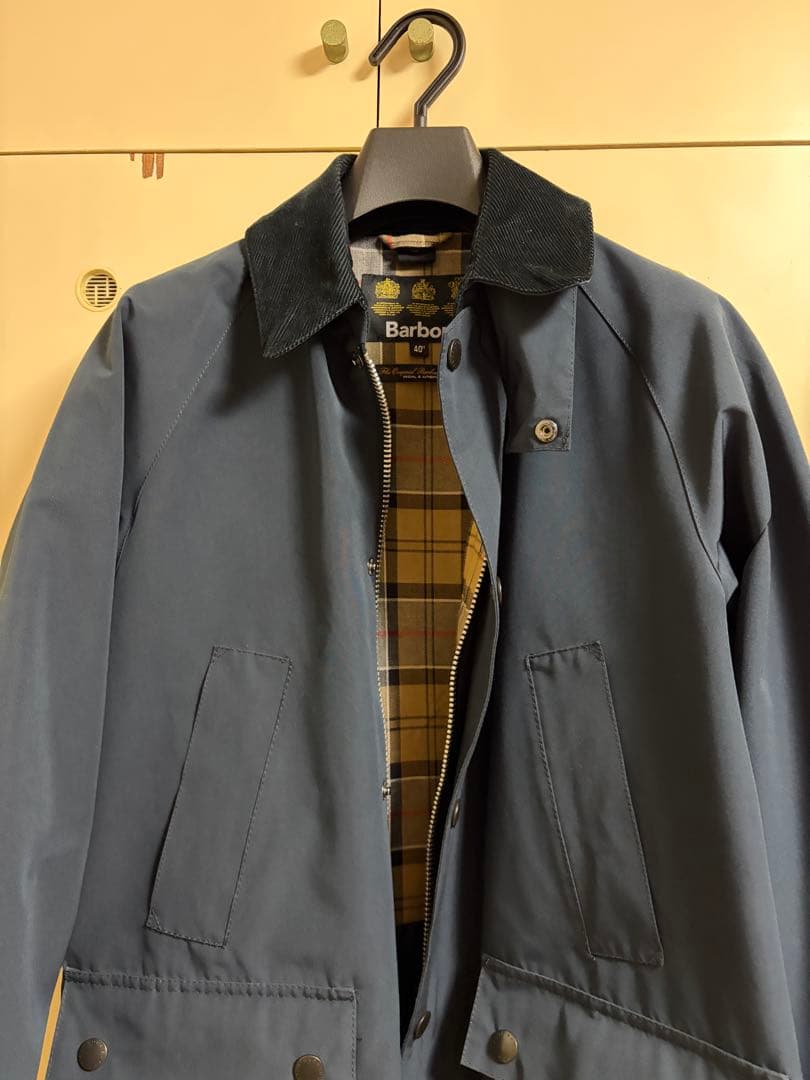 Barbour ネイビー SL BEDALE ビデイル 40 バブアー