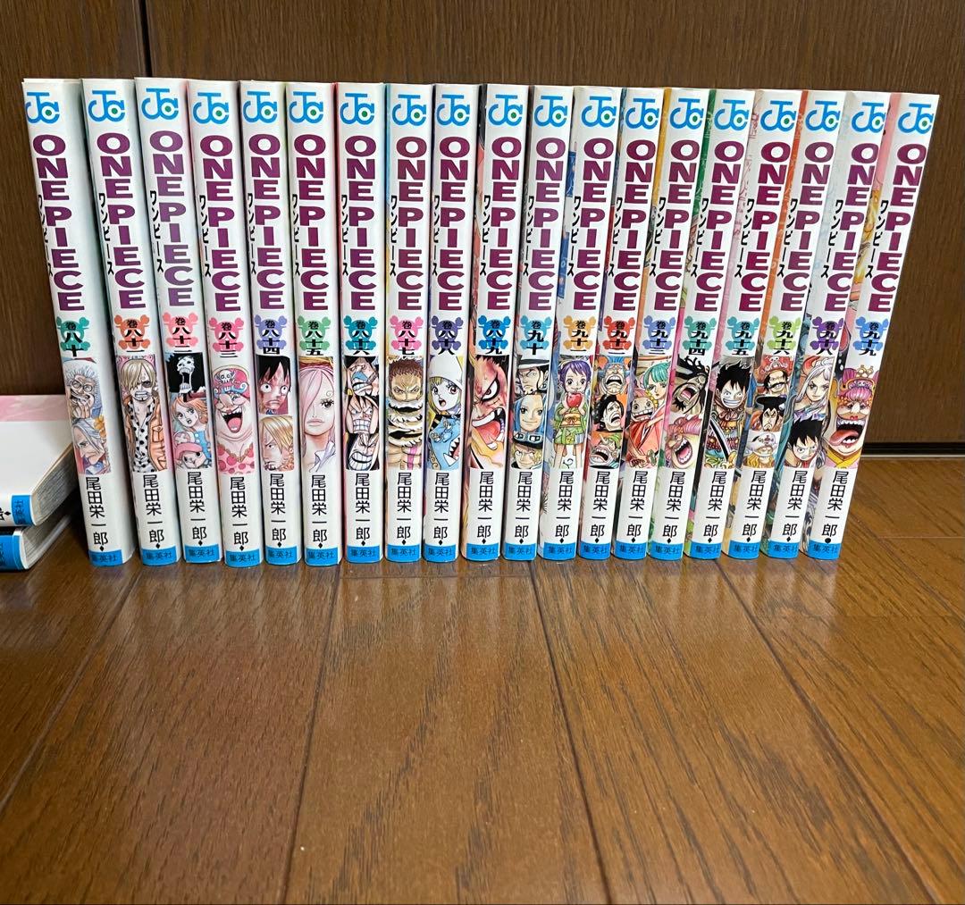 ワンピース（ONE PIECE） 1〜104巻　100、101巻なし　おまけ付き