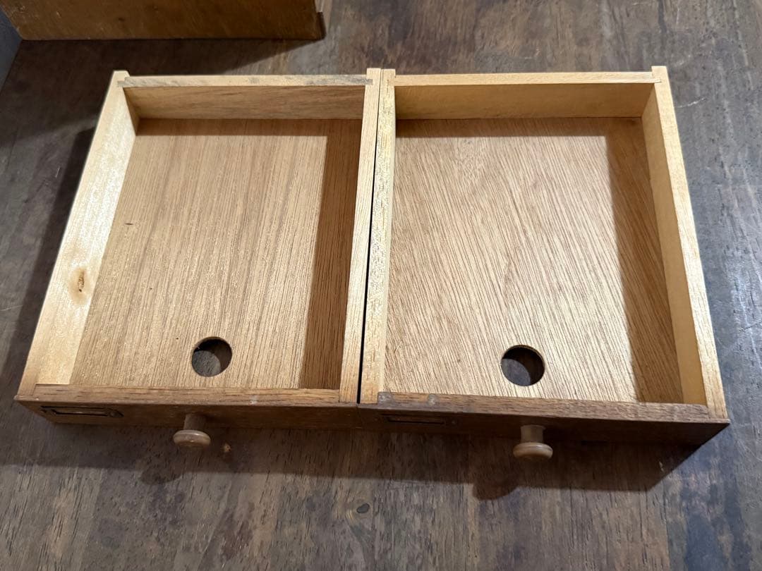 小ぶりな小引き出し 小物入れ 収納箱 古家具 古道具