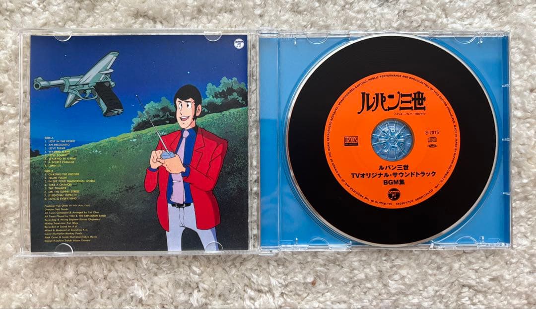 「ルパン三世」TVオリジナル・サウンドトラック　BSCD2 CDセット／大野雄二