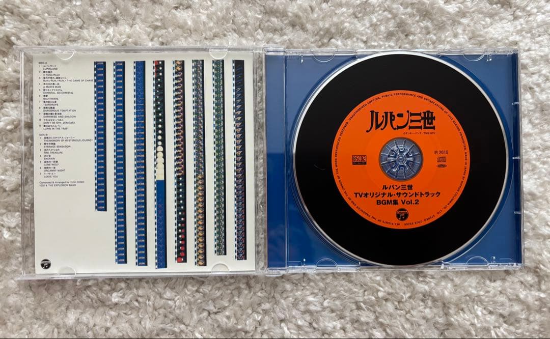 「ルパン三世」TVオリジナル・サウンドトラック　BSCD2 CDセット／大野雄二