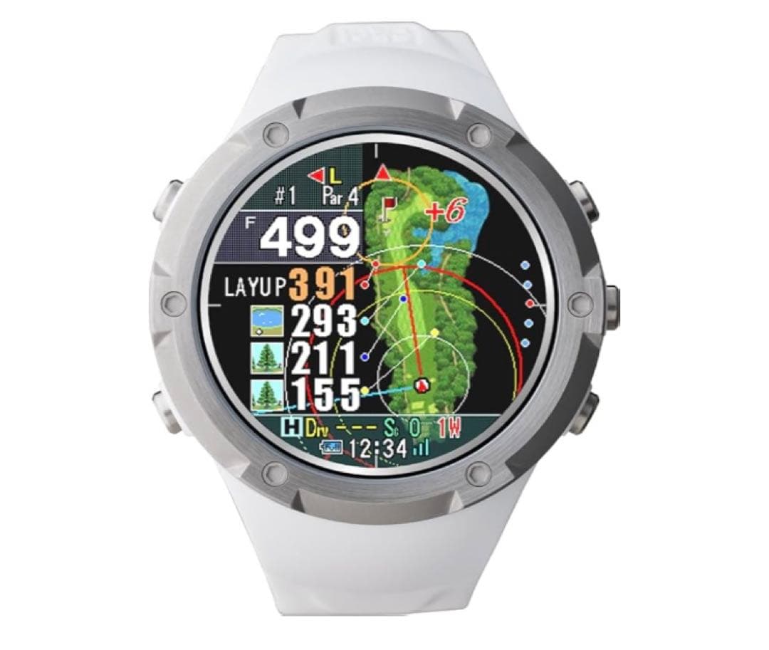 ShotNavi Evolve α ホワイト GPSナビ