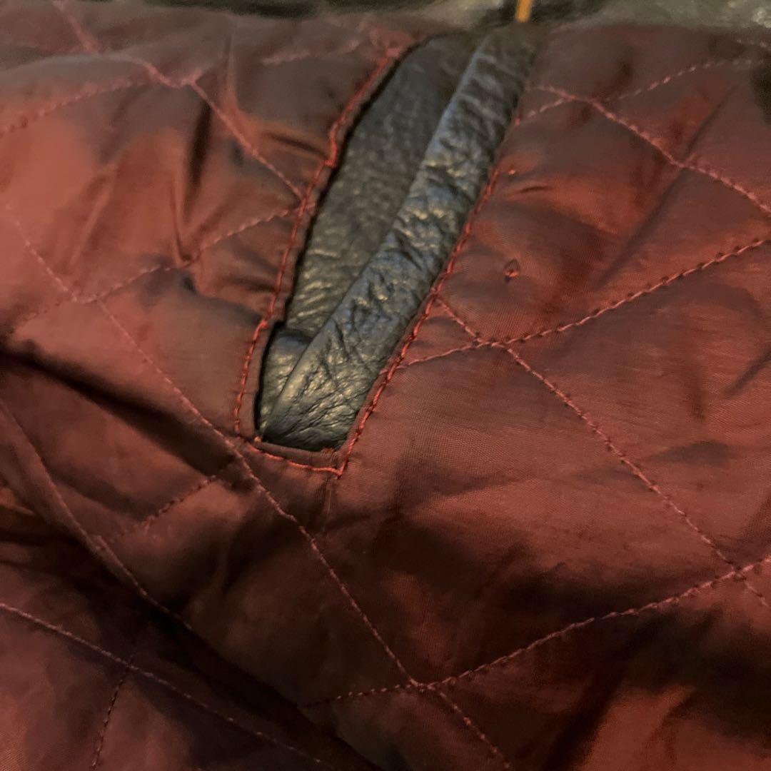 Schott レザーシングルカーコート 46 ブラック