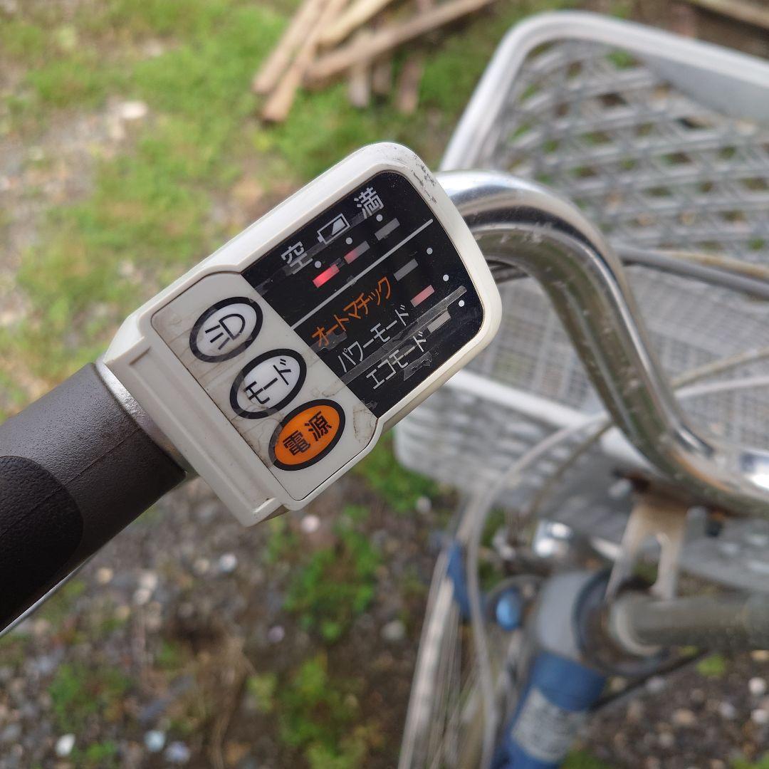 Panasonic電動アシスト自転車 前後カゴ付き　(佐賀直接引渡)