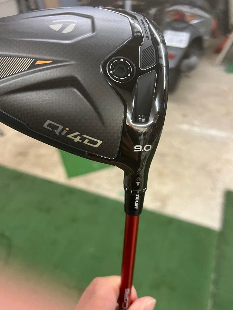 TaylorMade Qi4D ドライバー 9.0° ベンタスTRレッド