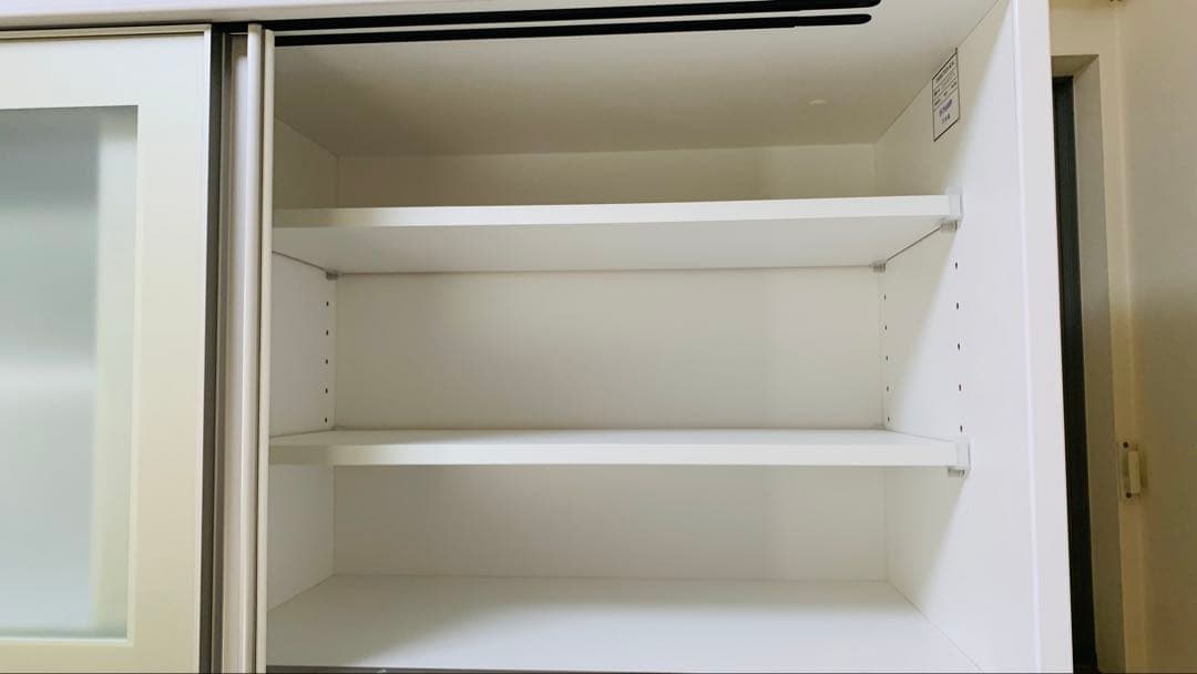【ニトリ】食器棚リガーレ　ホワイト