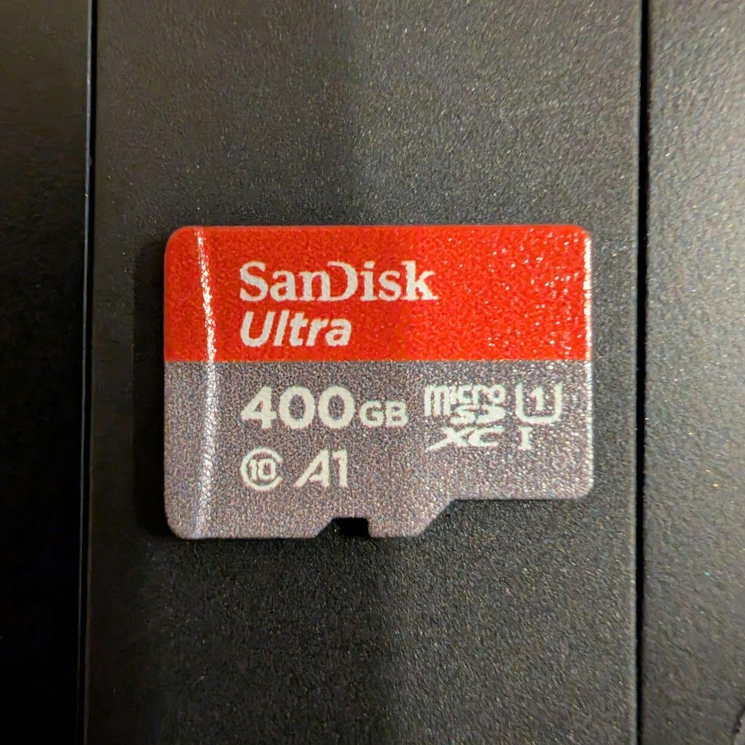 Nintendo Switch 本体 グレー 400GB SDカード付