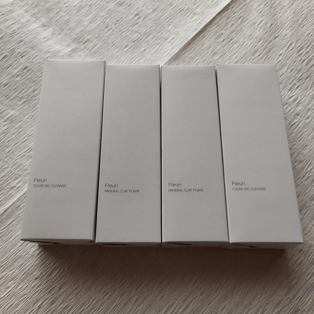 【未使用】フルリ クリアゲルクレンズFleurir 洗顔4本セット