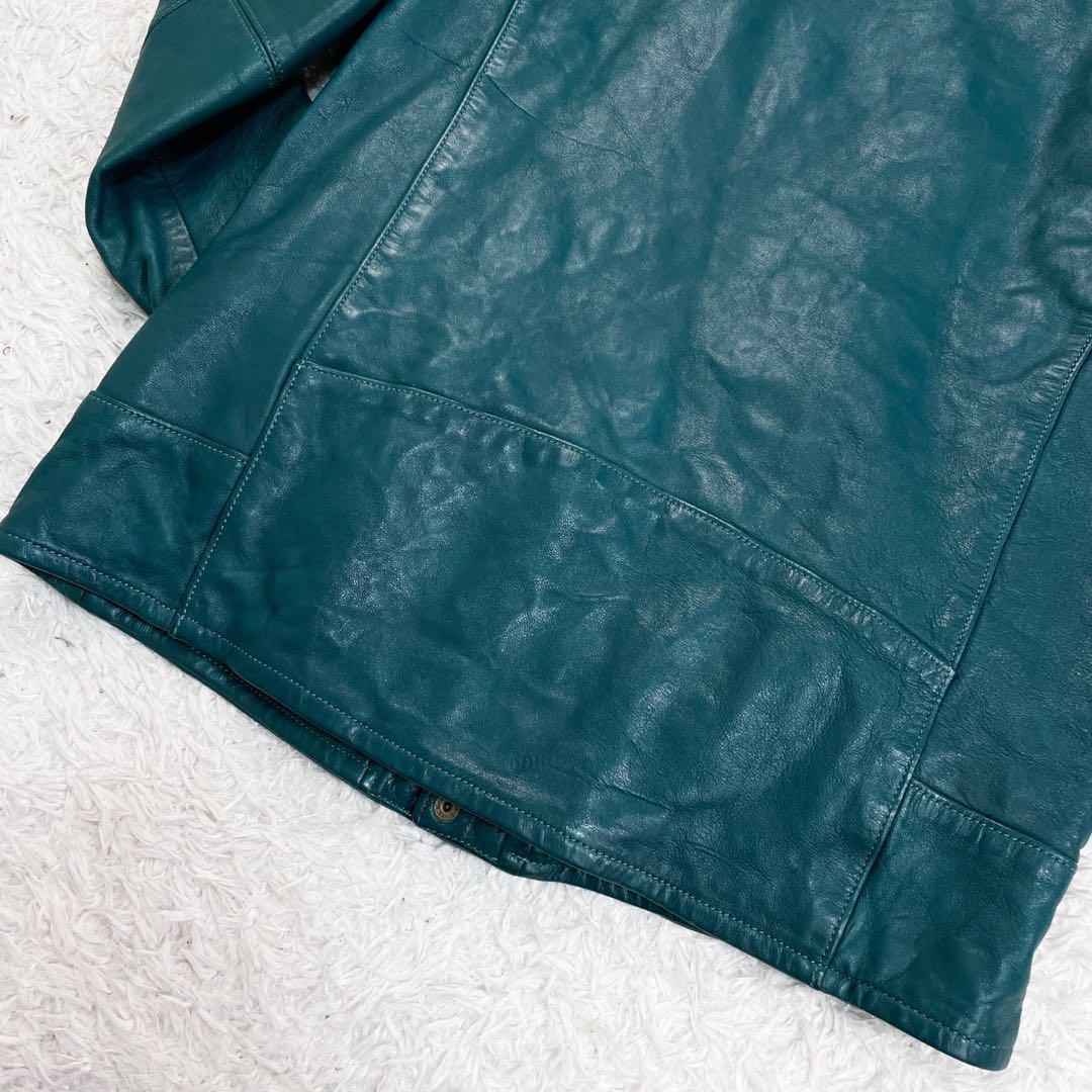 極美品★ヒステリックグラマー ラムレザー シングルライダースジャケット 羊革