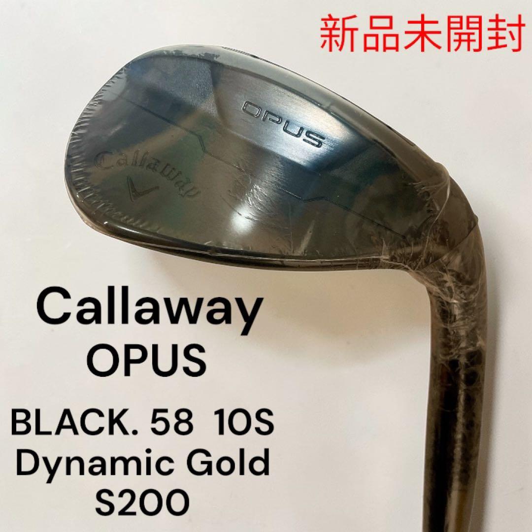 新品未開封 キャロウェイ Callaway ウェッジ OPUS 58度 BLK