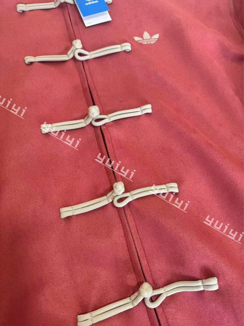 adidasアディダス 中国限定 蛇年トラックジャケットダー レッド XL1l