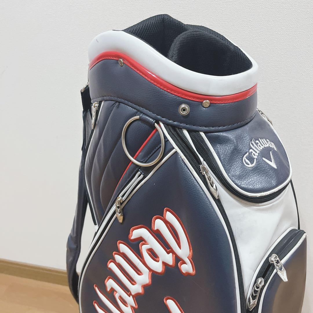 K254 Callaway ネイビー キャディバッグ フード無し