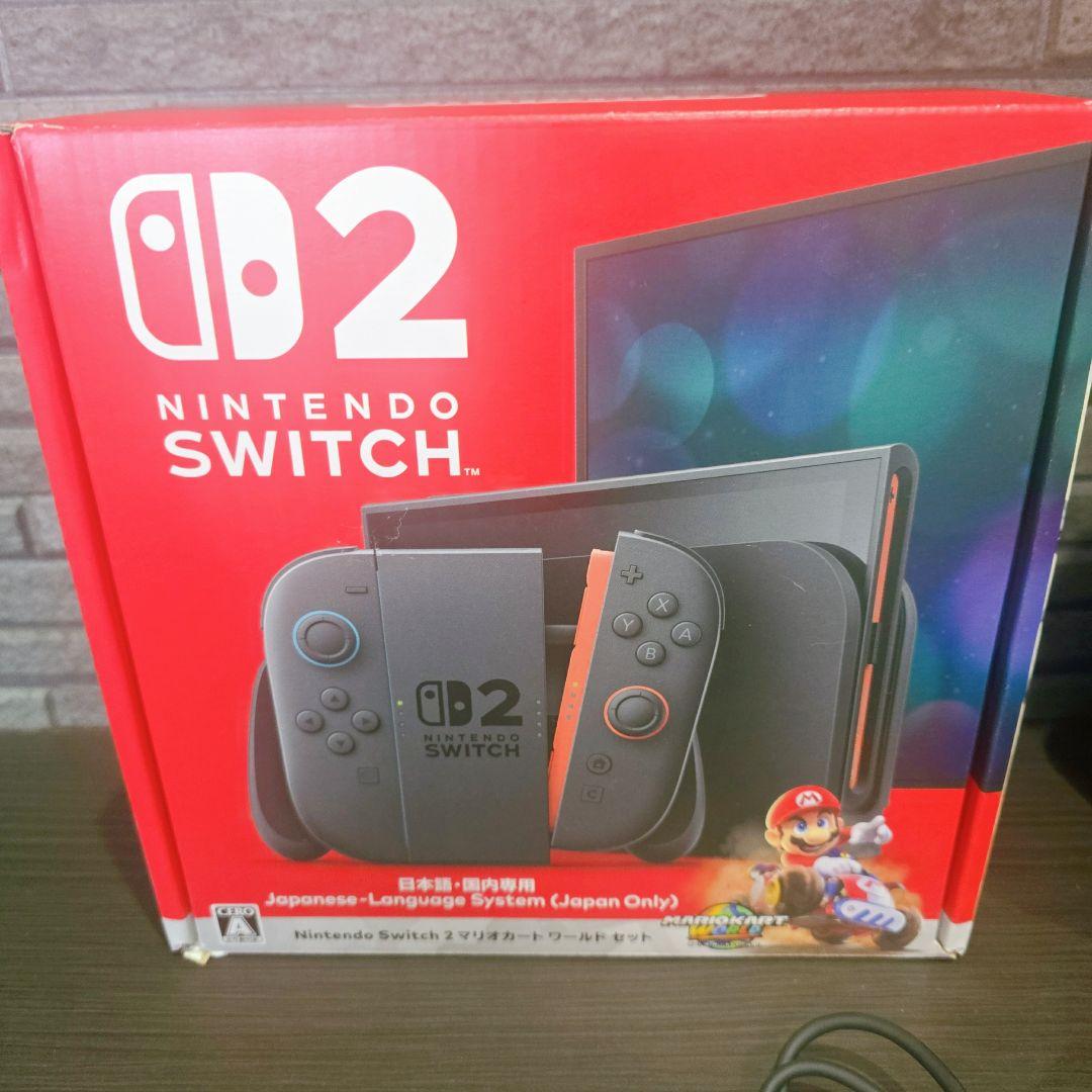 NintendoSwitch2ニンテンドースイッチ2日本語用マリオカートワールド