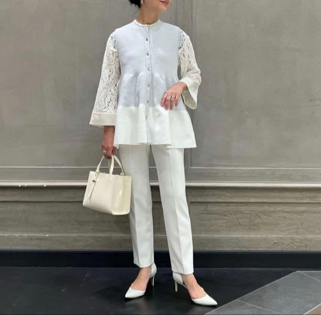 UNITED ARROWS ユナイテッドアローズ　バイカラー ティアードベスト