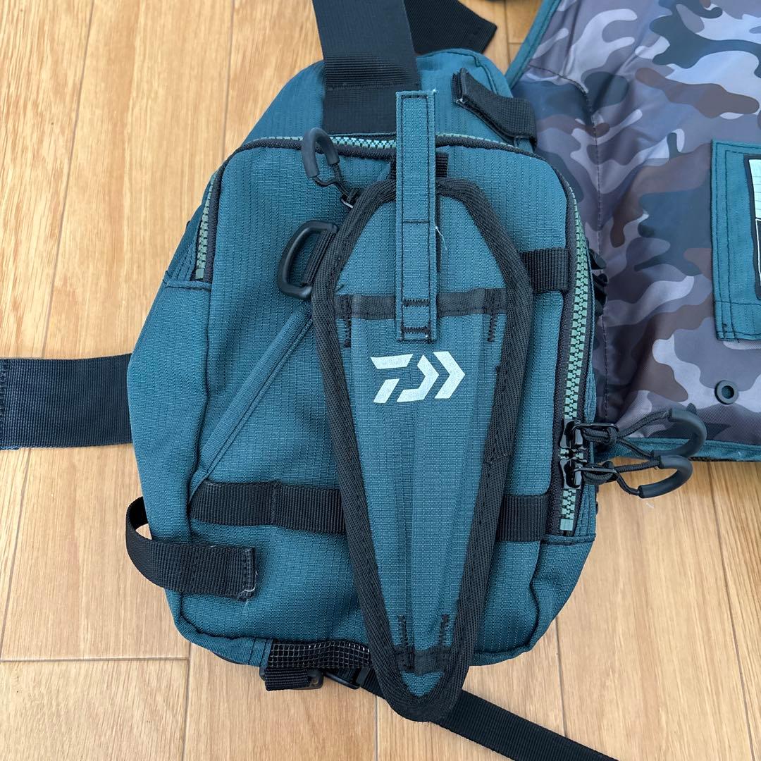 C*S様 Daiwa DF-6206 ライフジャケット Lサイズ グレー/迷彩