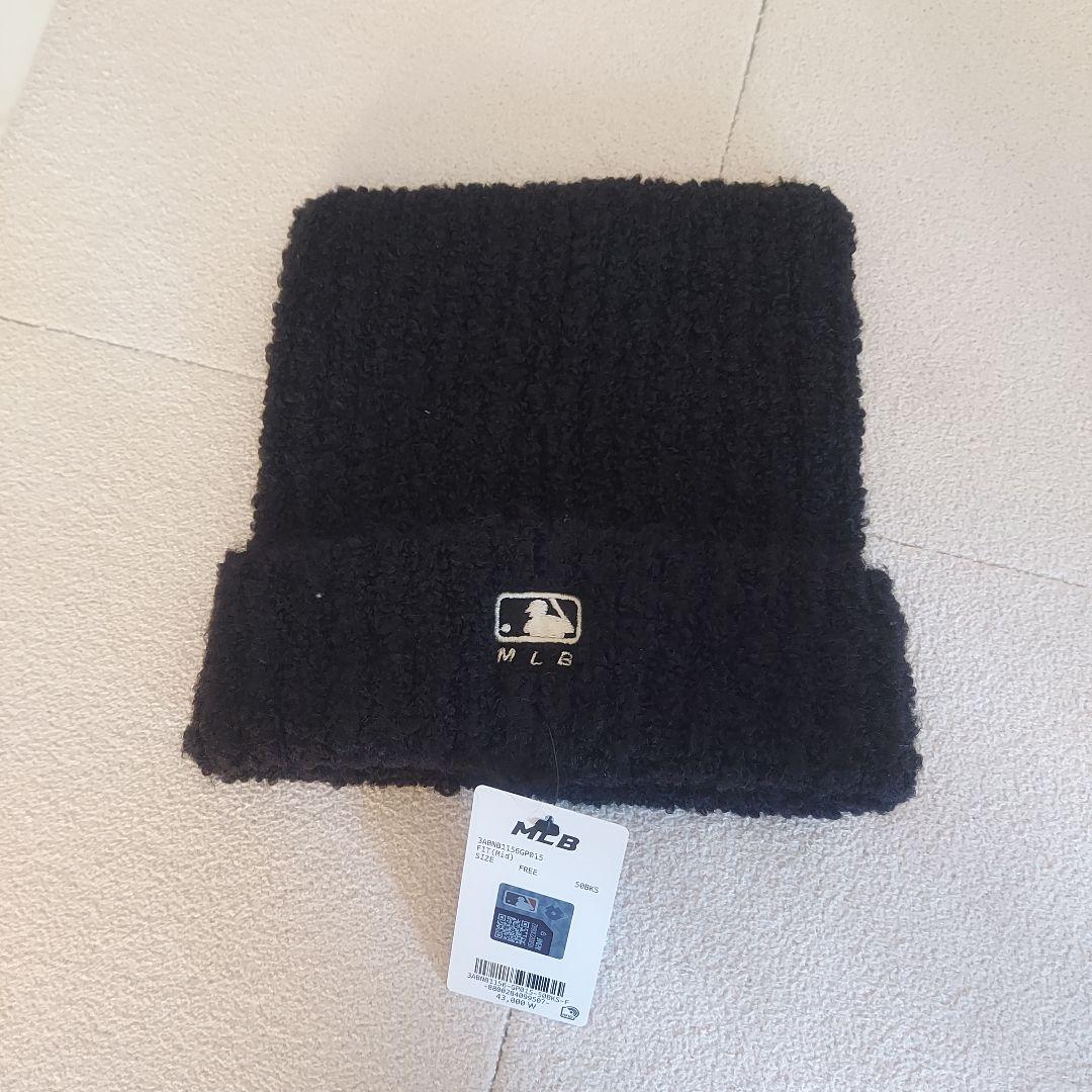 MLB KOREA Plush Meow Beanie キャットビーニー