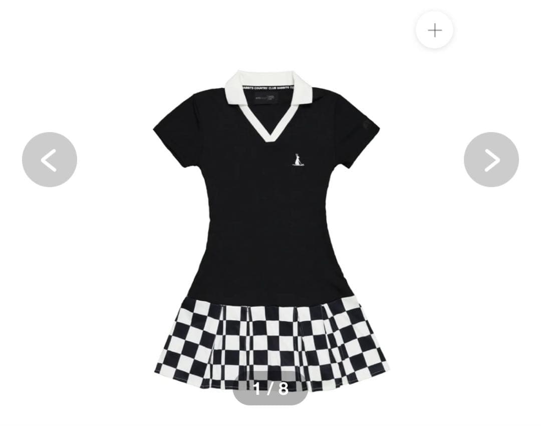♯FR2GOLF チェッカーワンピース M