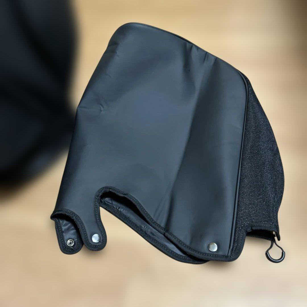 I*u様 TIGORA GOLF キャディバッグ スタンドタイプ　ブラック【美品