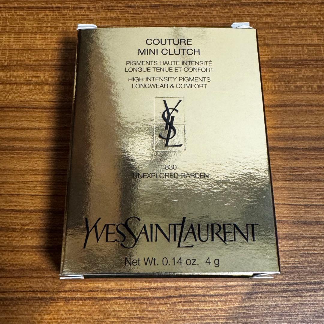 YSL クチュールミニクラッチ 830 アンエクスプロード ガーデン
