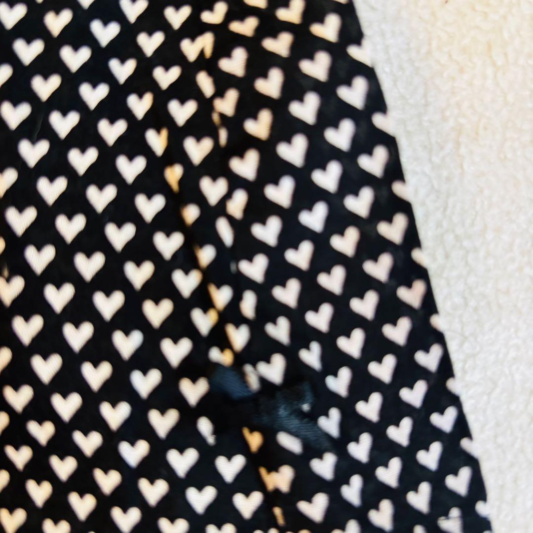 Paul Smith BLACK ハート柄ブラウス L 黒