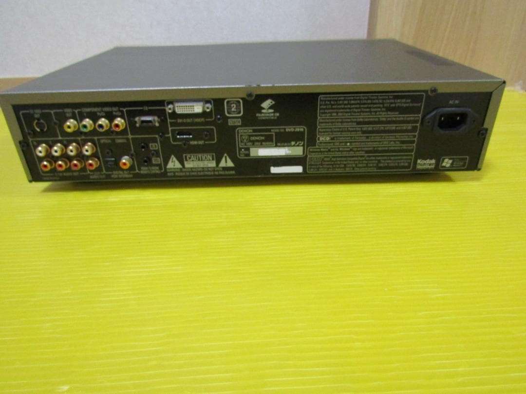 B0163 DENON DVD-2910 DVDプレーヤー