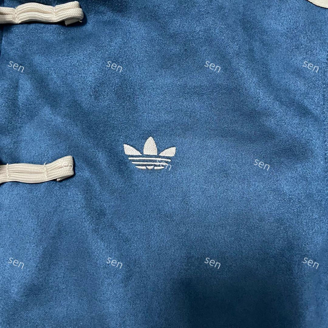 Adidas 中国限定 ネイビー ヘビ年 スポーツジャケット Sサイズᶻ