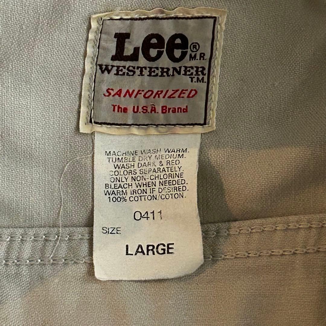 90s Lee Westerner コットンジャケット size-L アイボリー