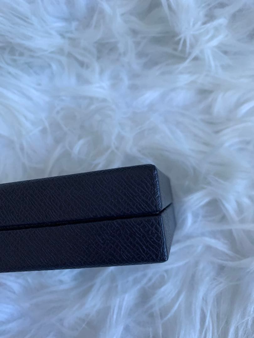 PRADA グリーン レザー キーケース　箱　カード付き