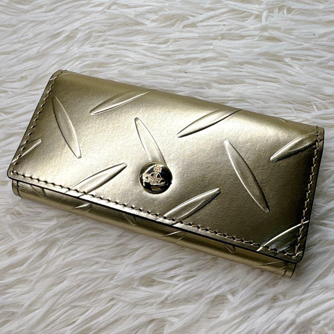 にー様 Vivienne Westwood キーケース ゴールド オーブ 現行