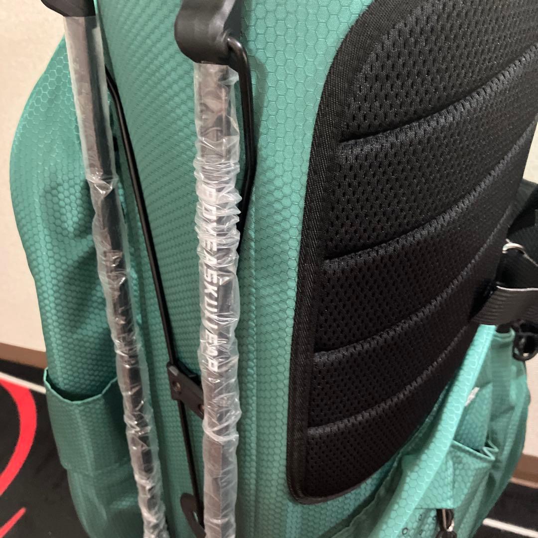 即日発送 新品 BSE GOLF 14分割 軽量 スタンドバッグ グリーン